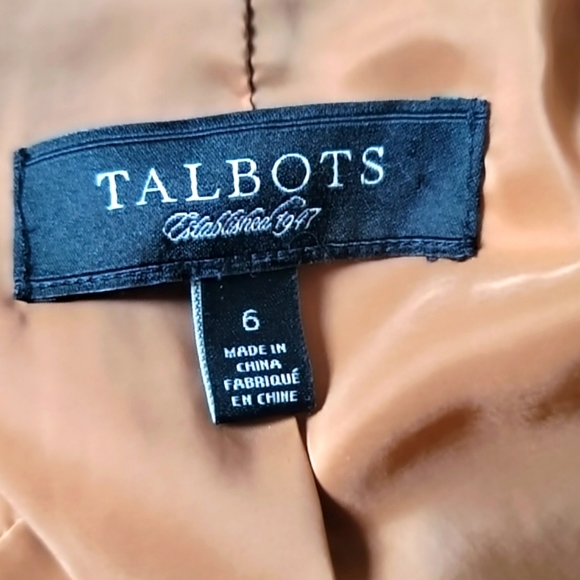 Vintage Talbots Tweed Blazer Size 6 - Picture 8 of 9